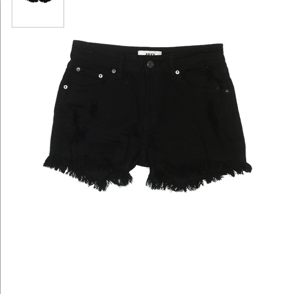 JBD black denim shorts - worn once